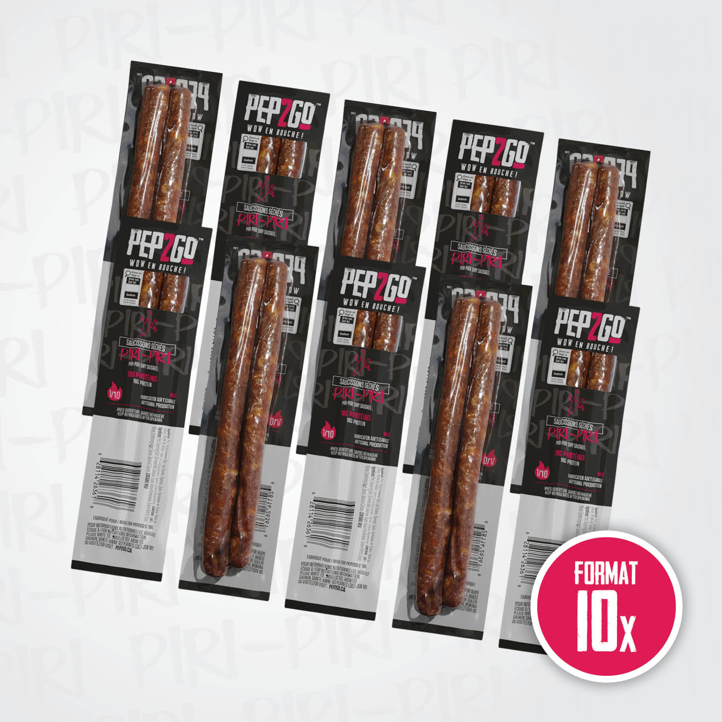 L’exquis saucisson Piri-Piri